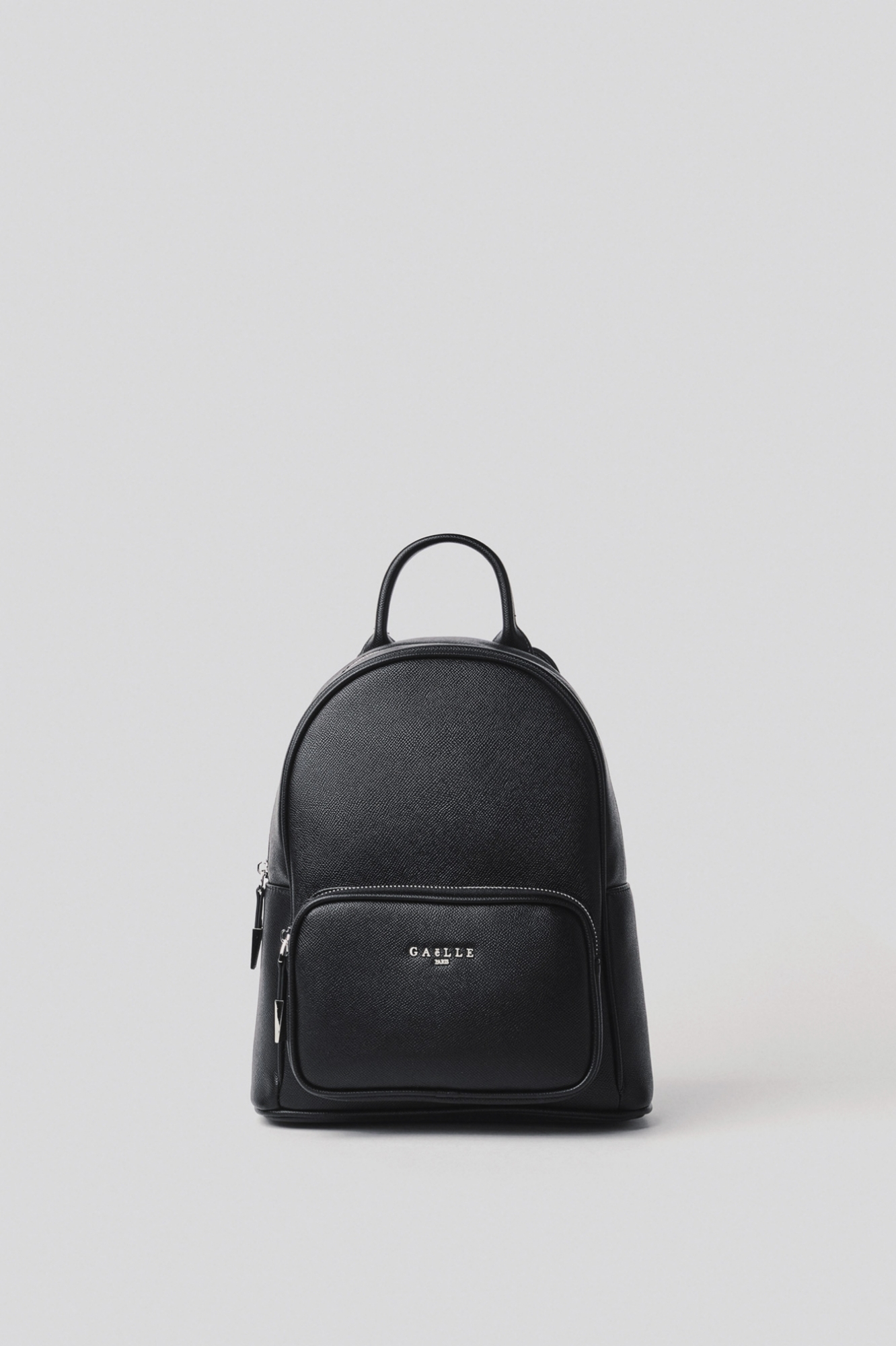 Reg backpack con logo in metallo • Nero