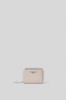 Mini zip around con logo in metallo • Safari