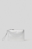 Reg pochette con logo embossed • Argento