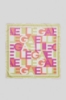 Foulard stampa allover • Lettering