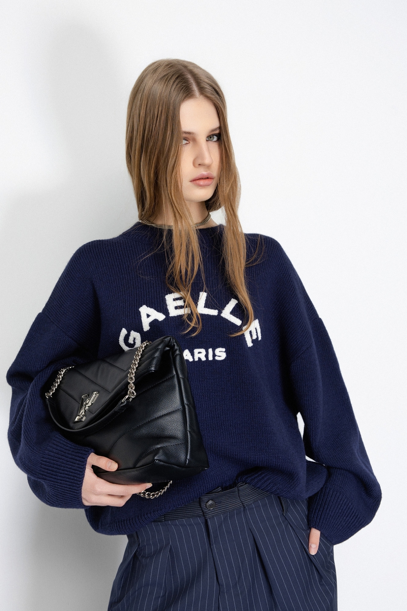 Maxi Shoulder Strap Glp • Nero