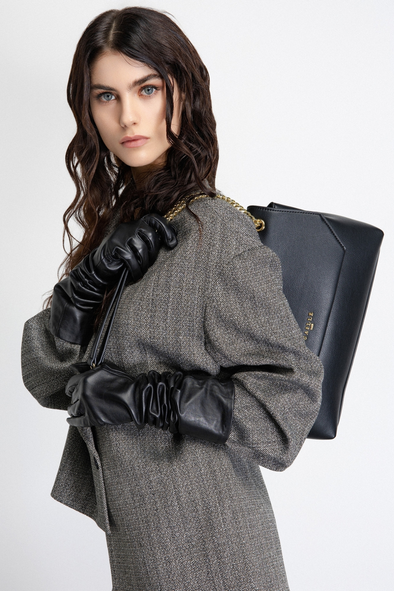 Maxi Shoulder Strap Bottalato • Nero