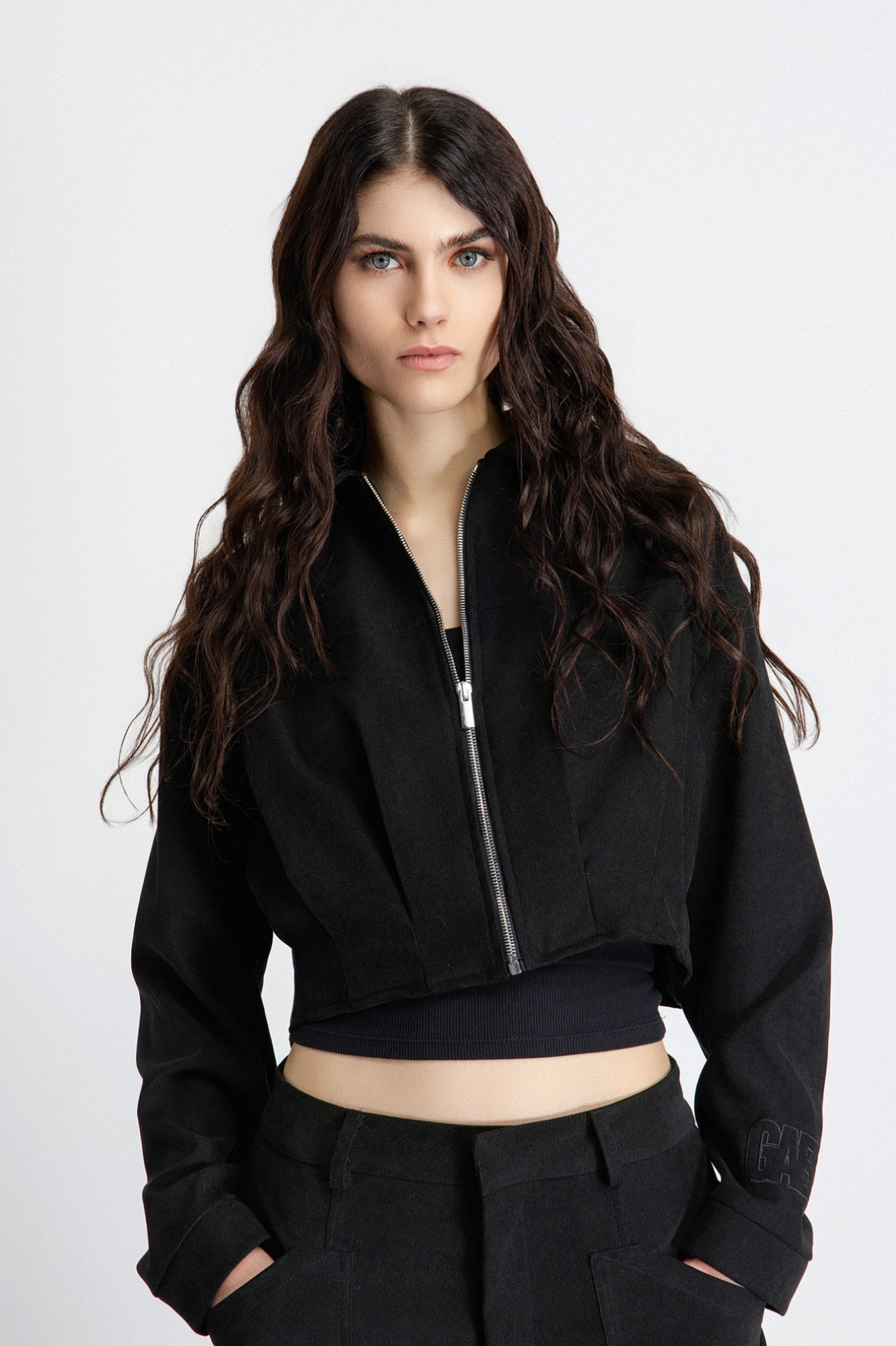 美品✨セオリー　Double Flannel Cropped Parka Double-Face Wool Flannel Cropped Parka | Theory