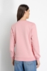 Felpa Paricollo Manica Lunga • Rosa