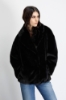 Pelliccia Manica Lunga • Nero