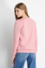 Felpa Paricollo Manica Lunga • Rosa