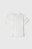 T-Shirt Paricollo Mezza Manica • Off White