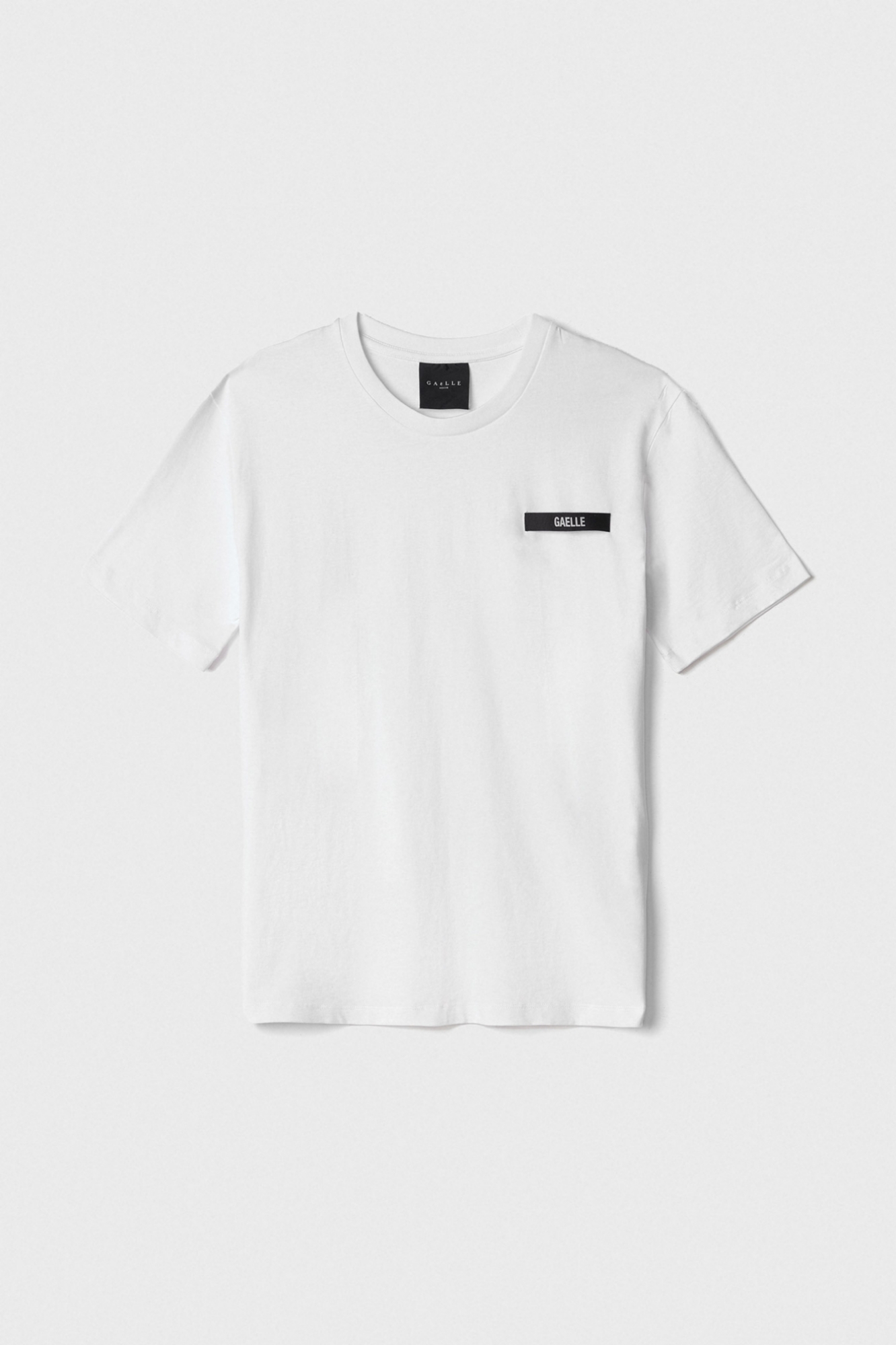 T-Shirt In Jersey Mezza Manica Basic • Bianco