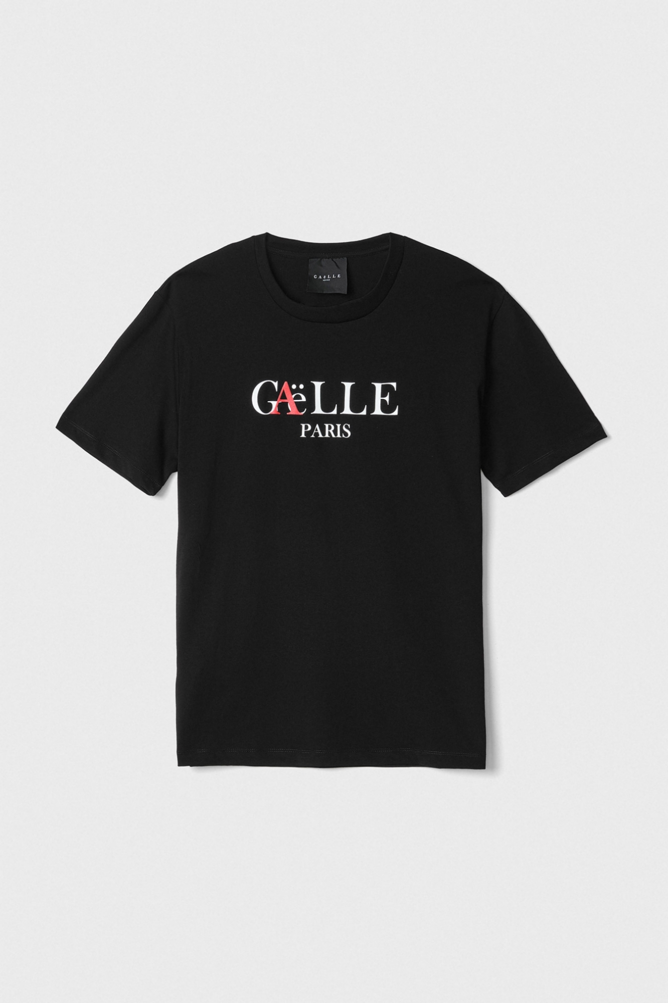 T-Shirt In Jersey Mezza Manica Basic • Nero