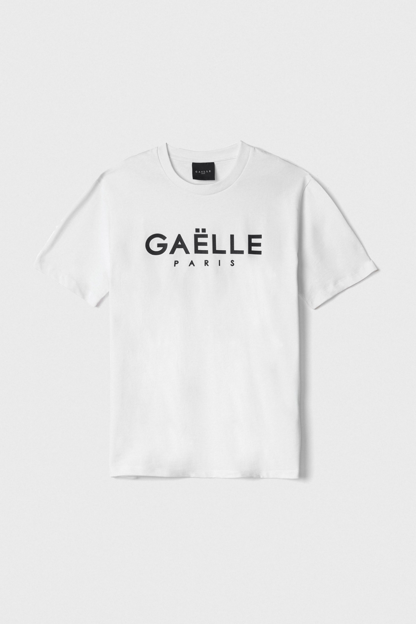 T-Shirt In Jersey Mezza Manica Basic • Bianco