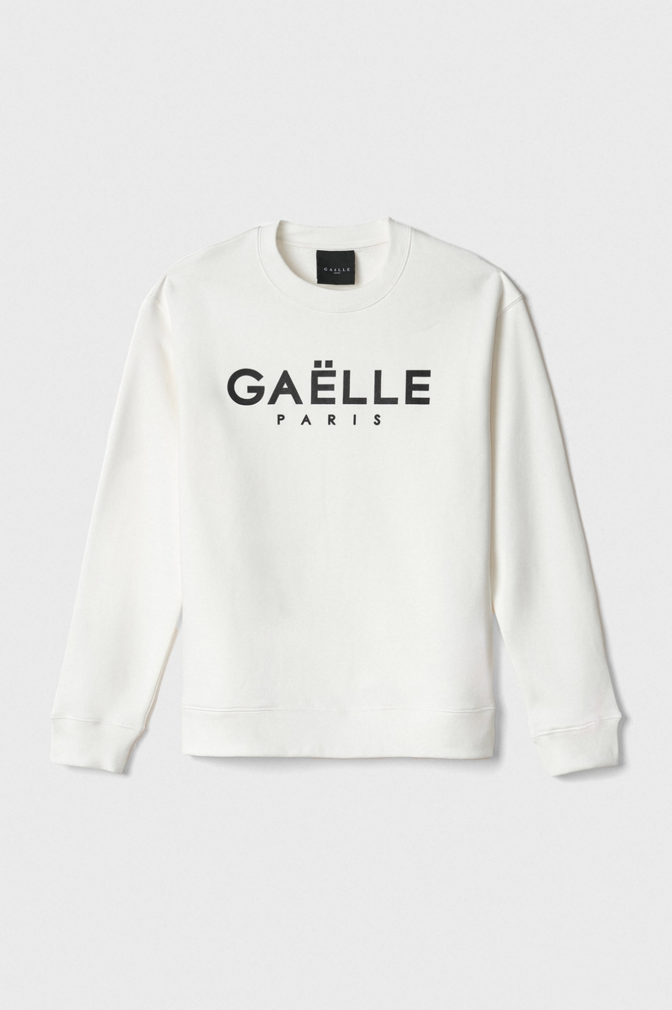 Felpa Girocollo Manica Lunga E Stampa • Off White