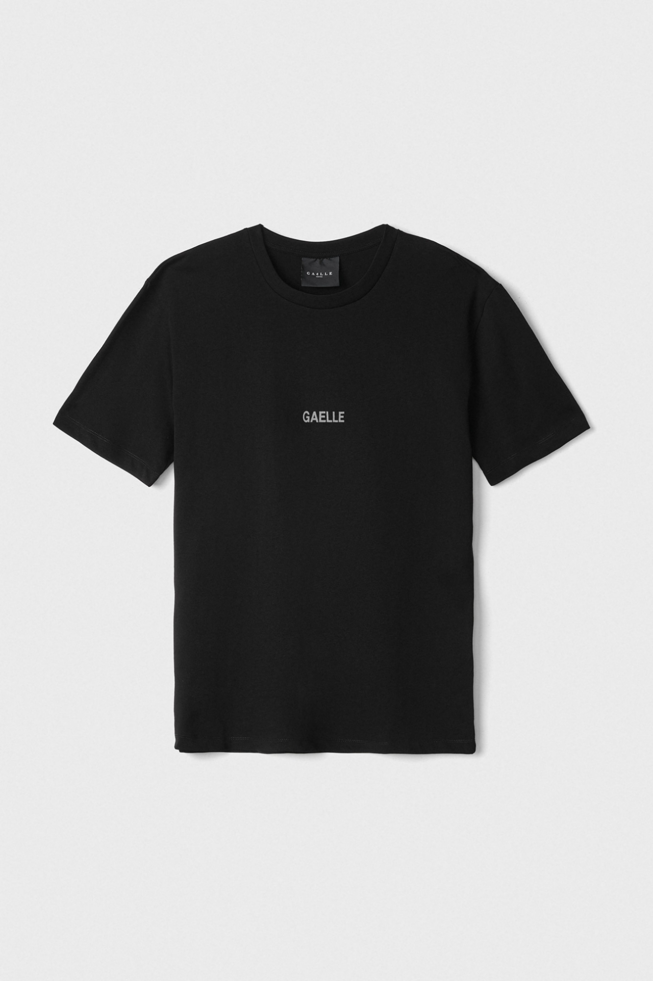 T-Shirt In Jersey Mezza Manica Basic • Nero