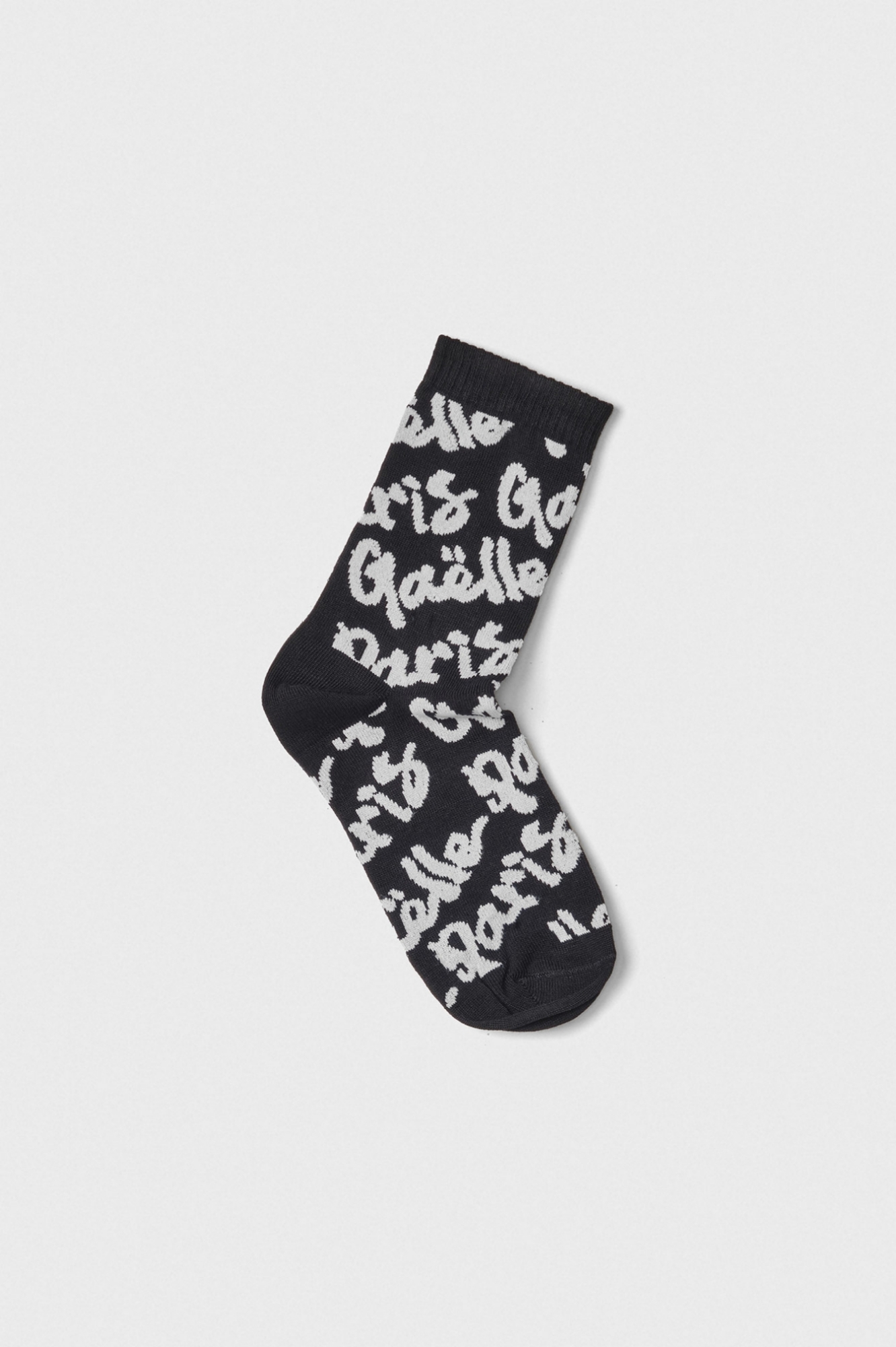 Calza All Over In Contrasto • Nero