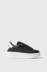 Sneakers Addict Con Rubber Patch • Nero-Bianco