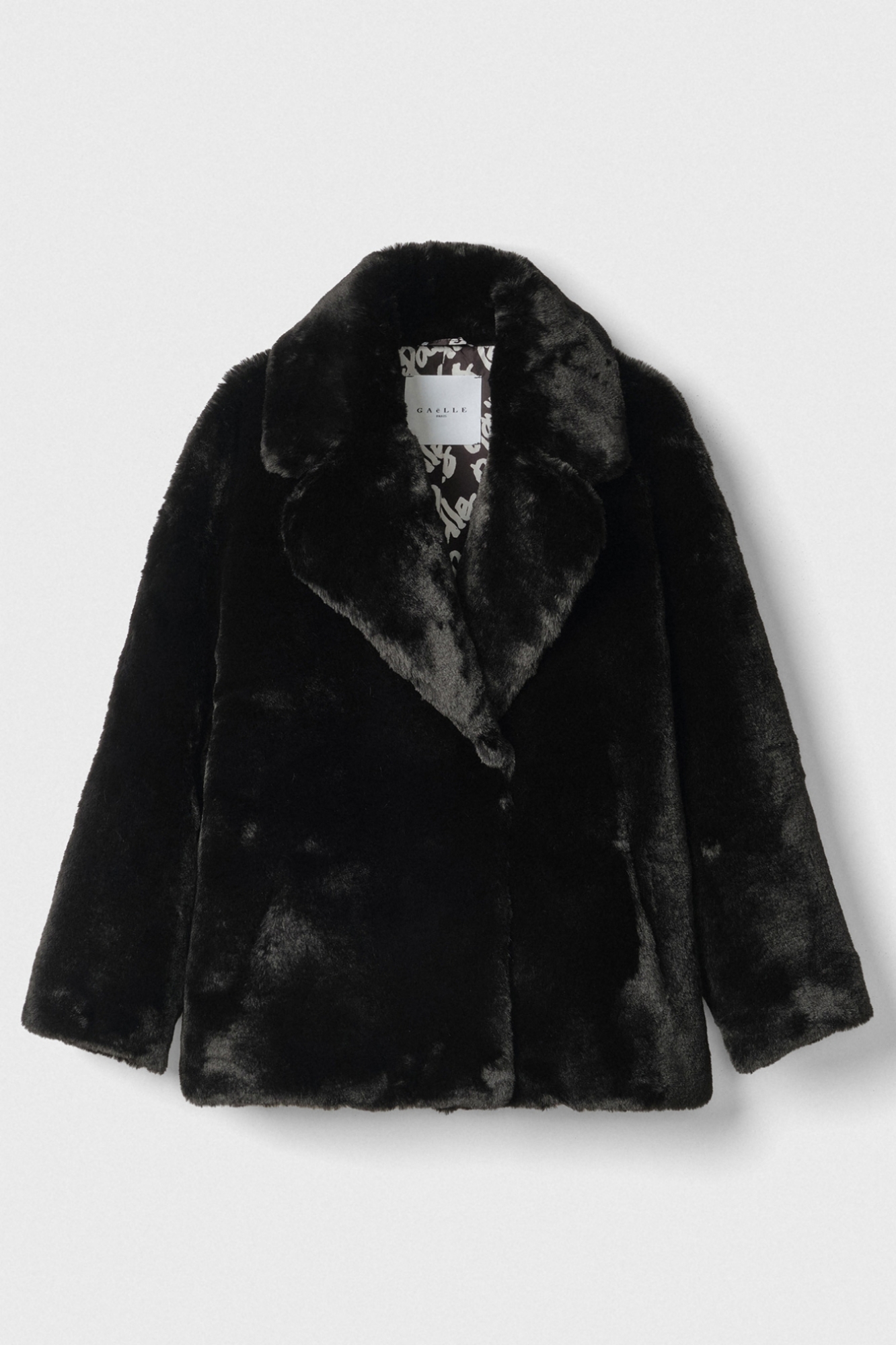 Pelliccia Manica Lunga • Nero