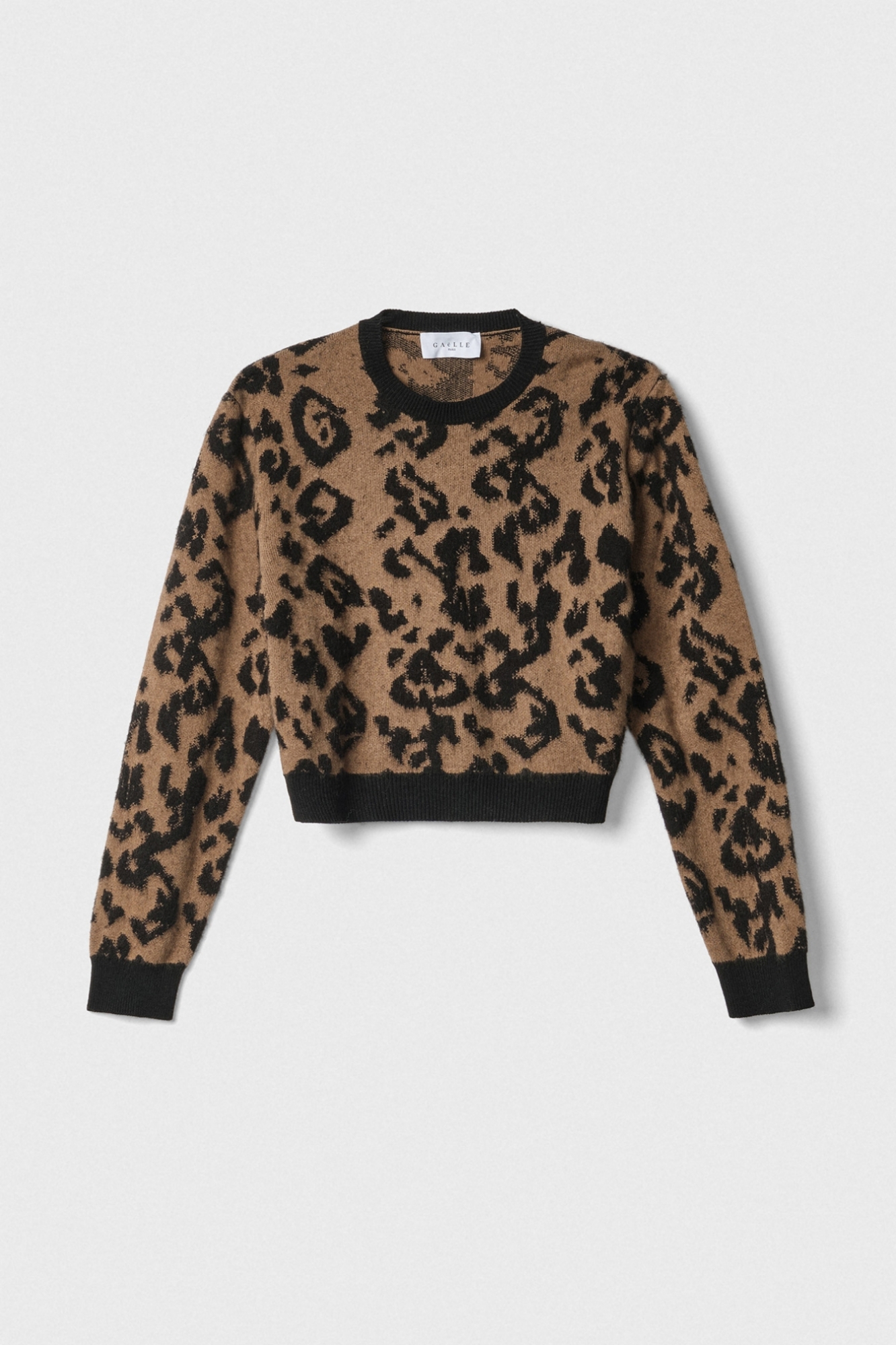 Pullover Cropped In Maglieria • Maculato