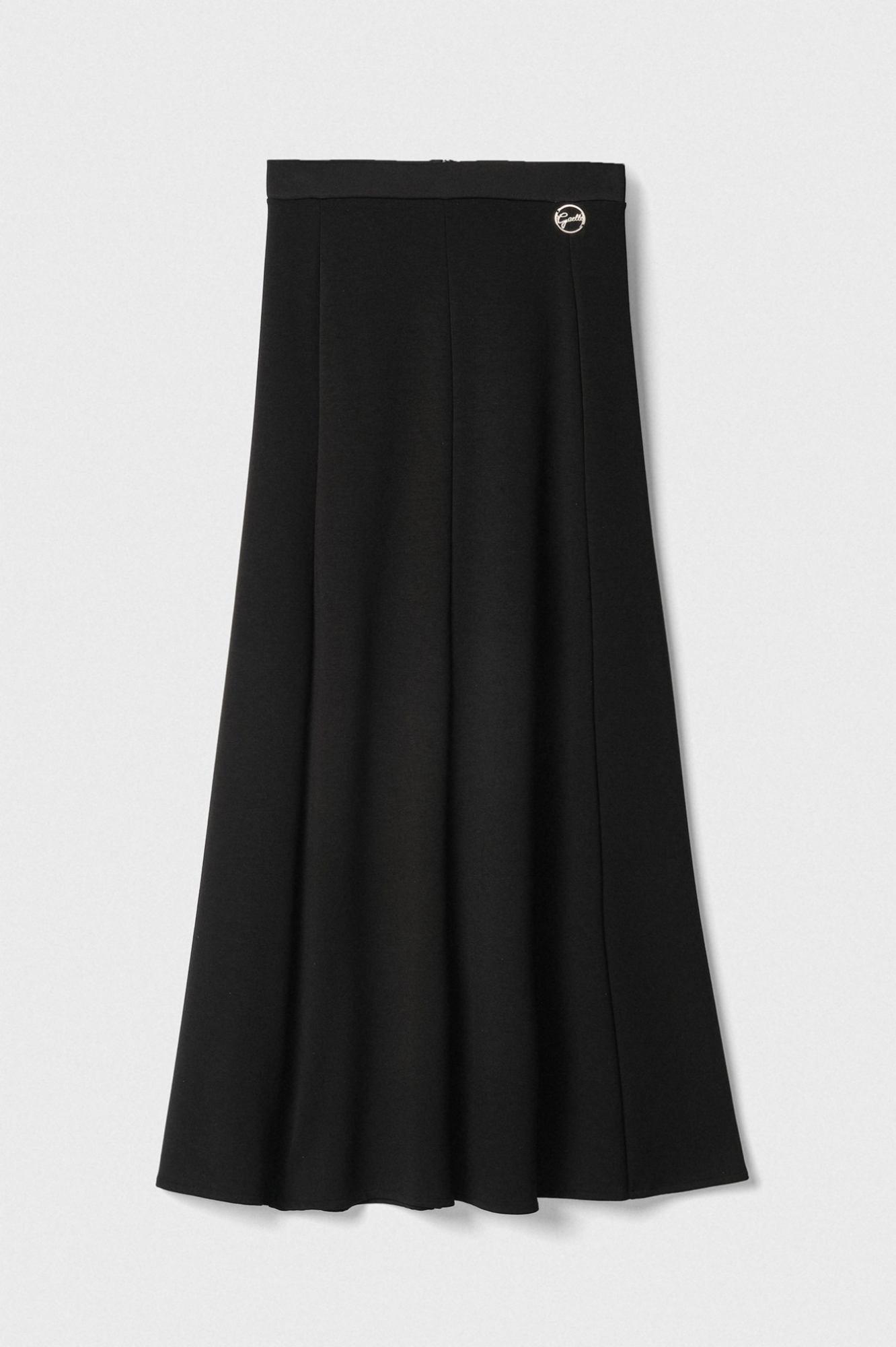 Gonna Lunga Con Placchetta Logata In Vita • Nero