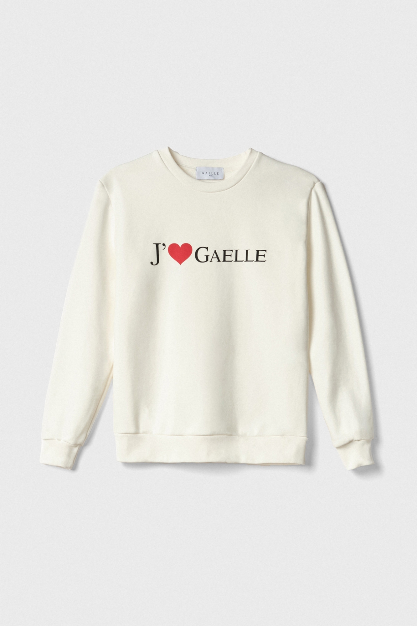 Felpa Paricollo Manica Lunga • Off White