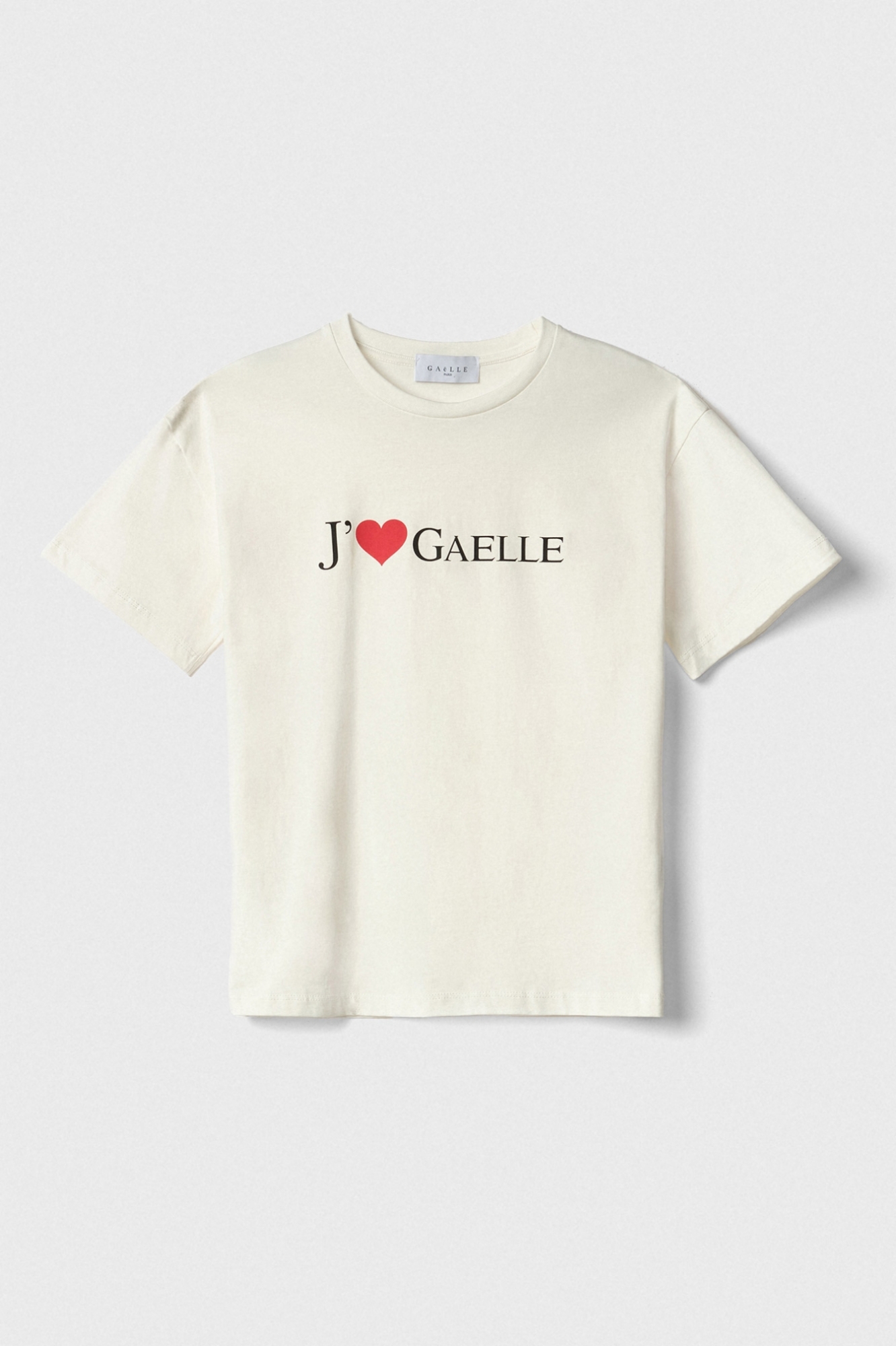 T-Shirt In Jersey Girocollo Mezza Manica Con Stampa • Off White