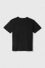 T-Shirt Girocollo Manica Corta Con Ricamo • Nero