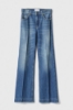 Pantalone In Denim A Palazzo • Blu