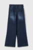 Pantalone Palazzo In Denim • Blu