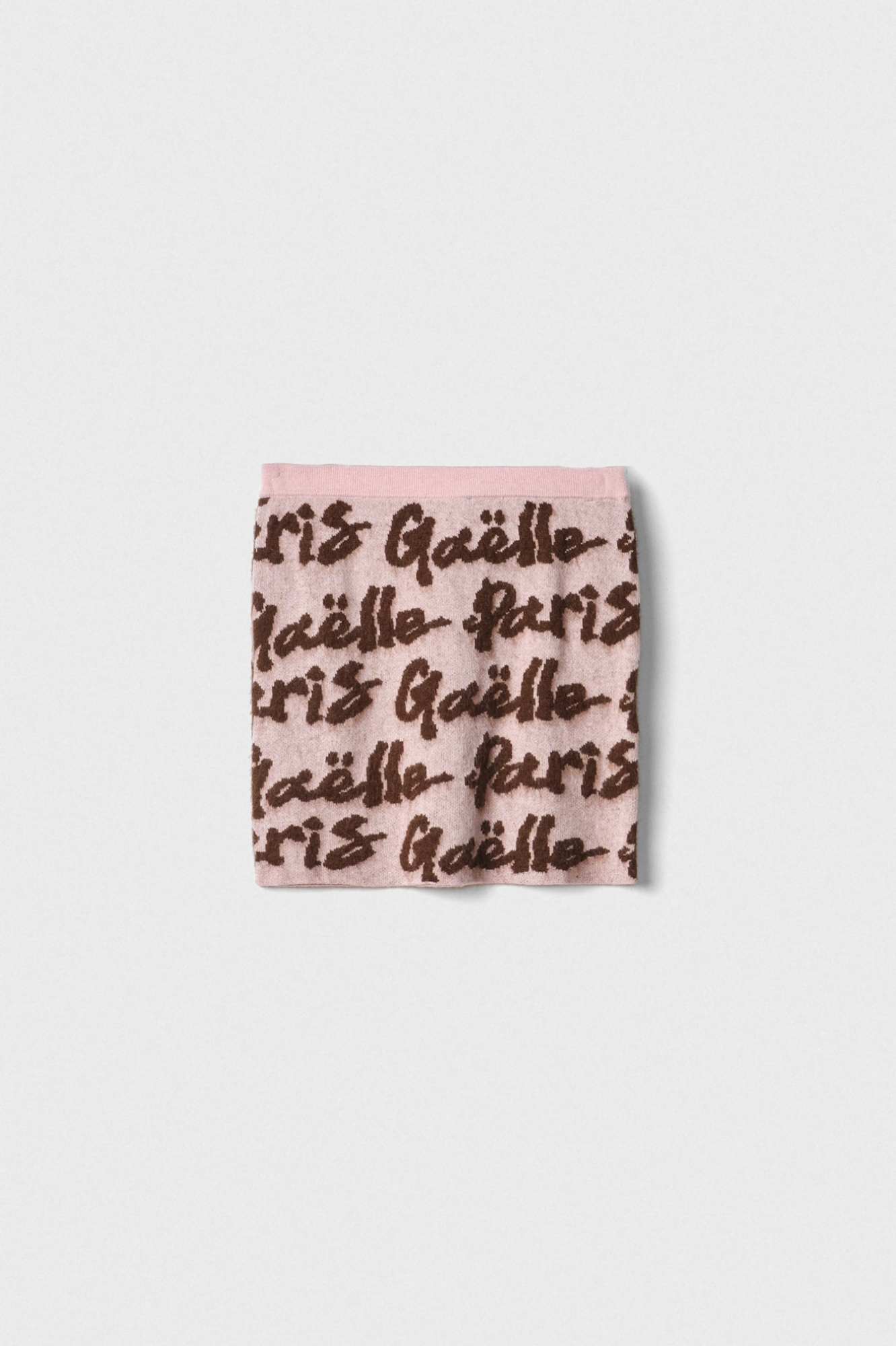 Immagine di Gonna Mini In Maglieria • Rosa Bruciato