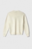 Immagine di Pullover Cropped In Maglieria Con Logo Lurex • Off White