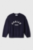 Immagine di Pullover Paricollo In Maglieria Con Ricamo Logo • Blu