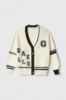 Immagine di Cardigan In Maglieria Con Ricamo Logo • Off White