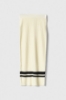 Immagine di Gonna Midi In Maglieria • Off White