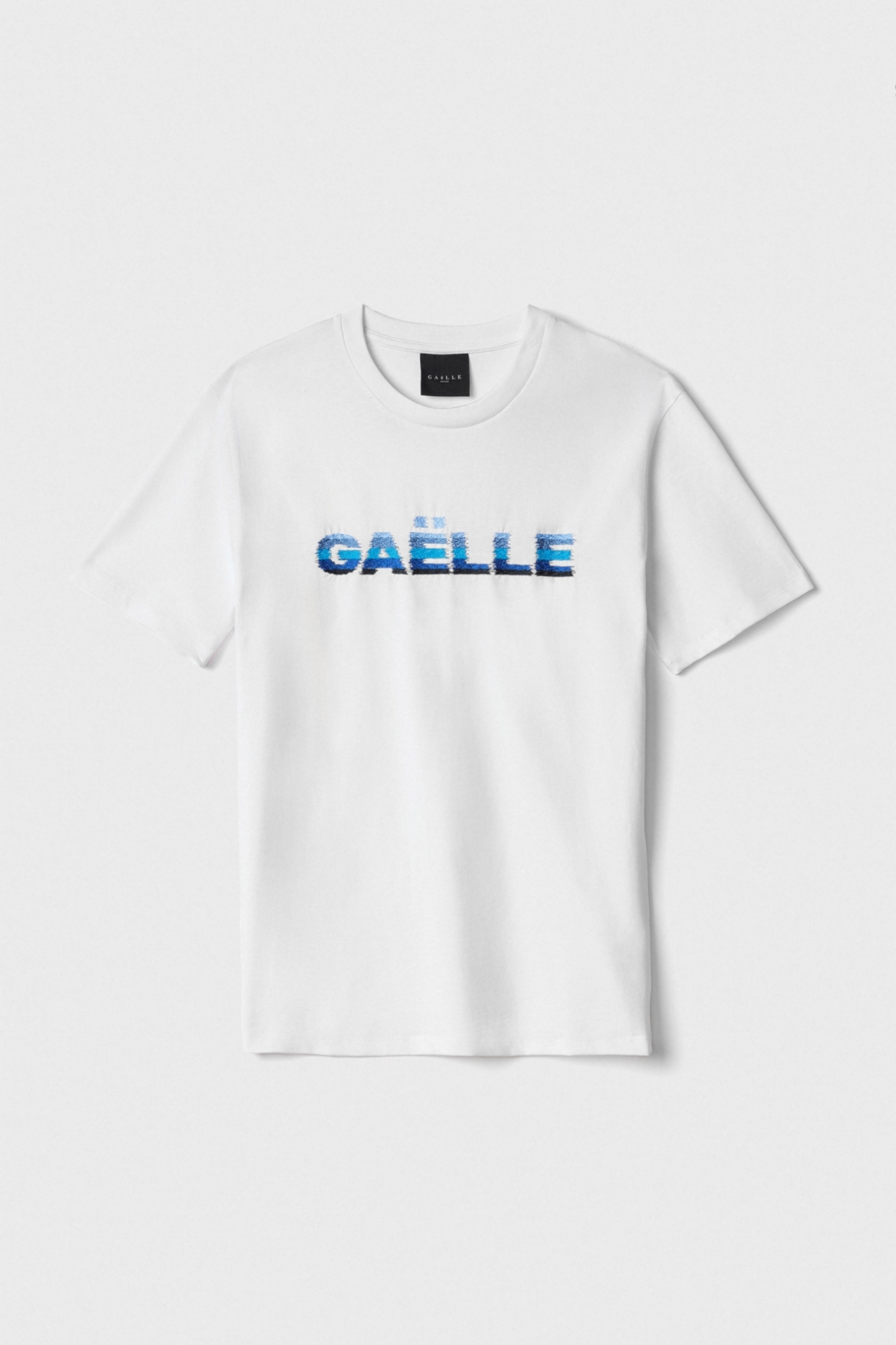 T-Shirt In Jersey Mezza Manica Basic • Bianco