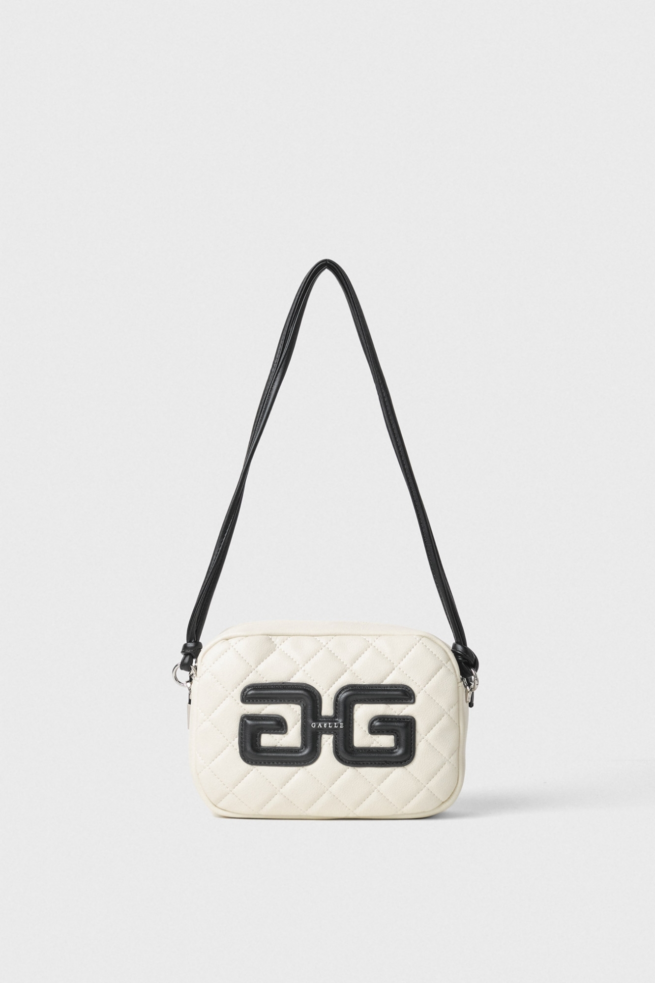 Regular Camera Bag Matelassè E Maxi Patch Double G Liscio • Burro