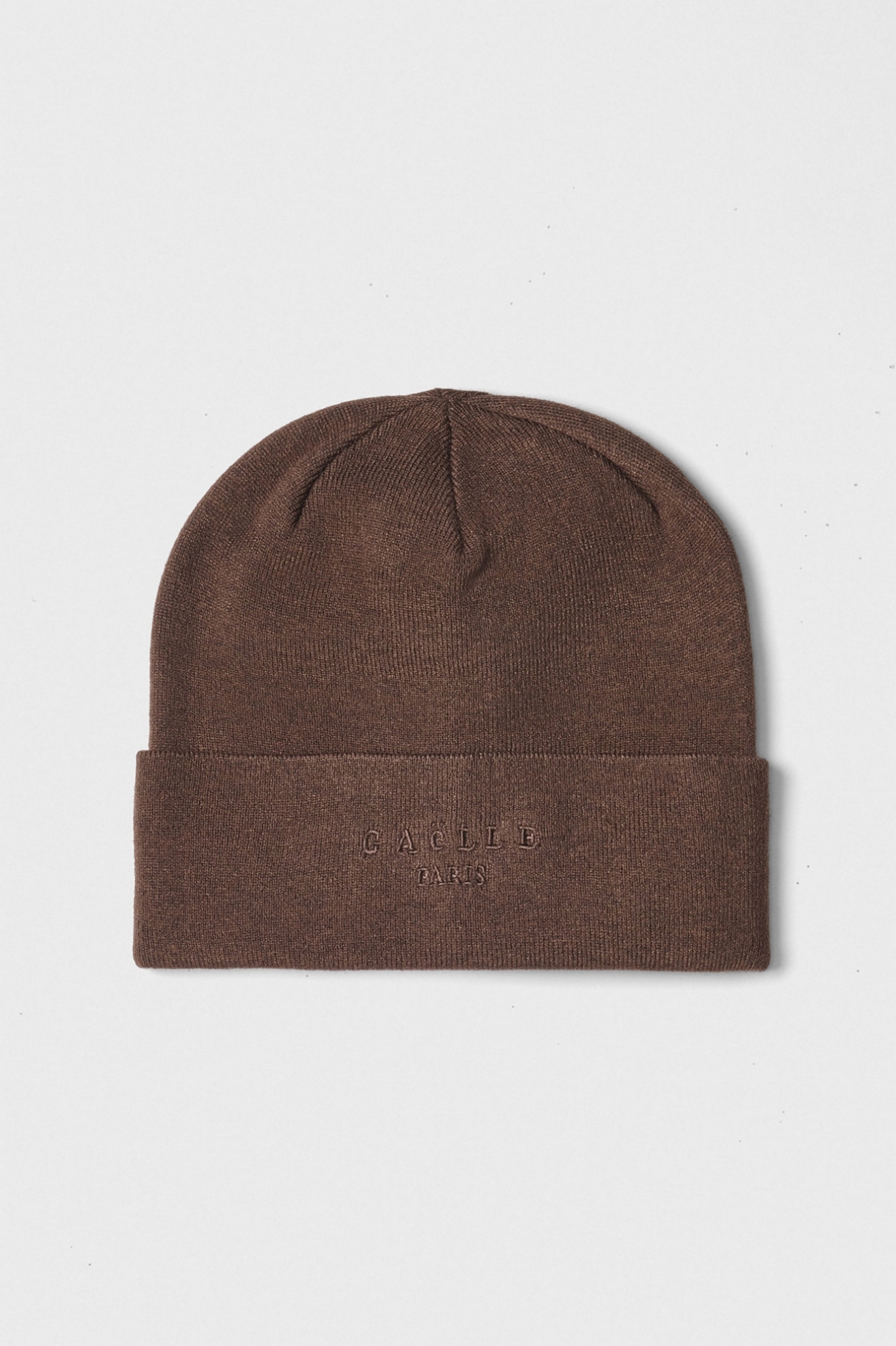 Berretto In Maglia Con Logo Ricamato In Tono • Bruciato