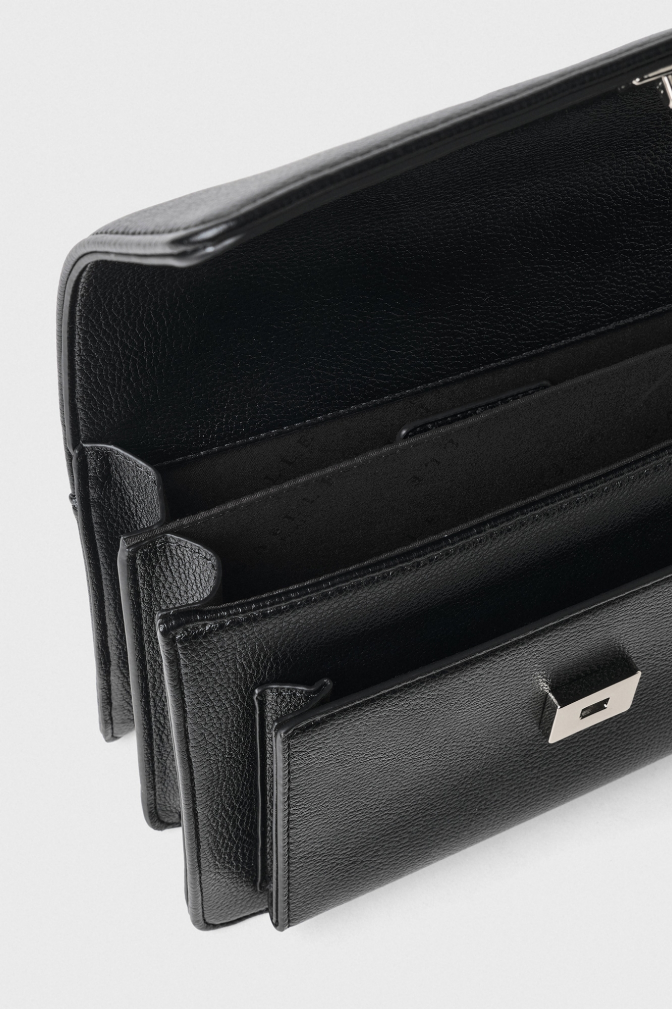 Regular Shoulder Strap Maxilogo Bottalato • Nero