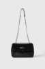 Regular Shoulder Strap Matelassè In Ecofur • Nero