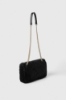 Regular Shoulder Strap Matelassè In Ecofur • Nero