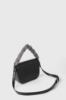 Immagine di Regular Shoulder Strap Con Maxi Catena Eco Montone • Nero