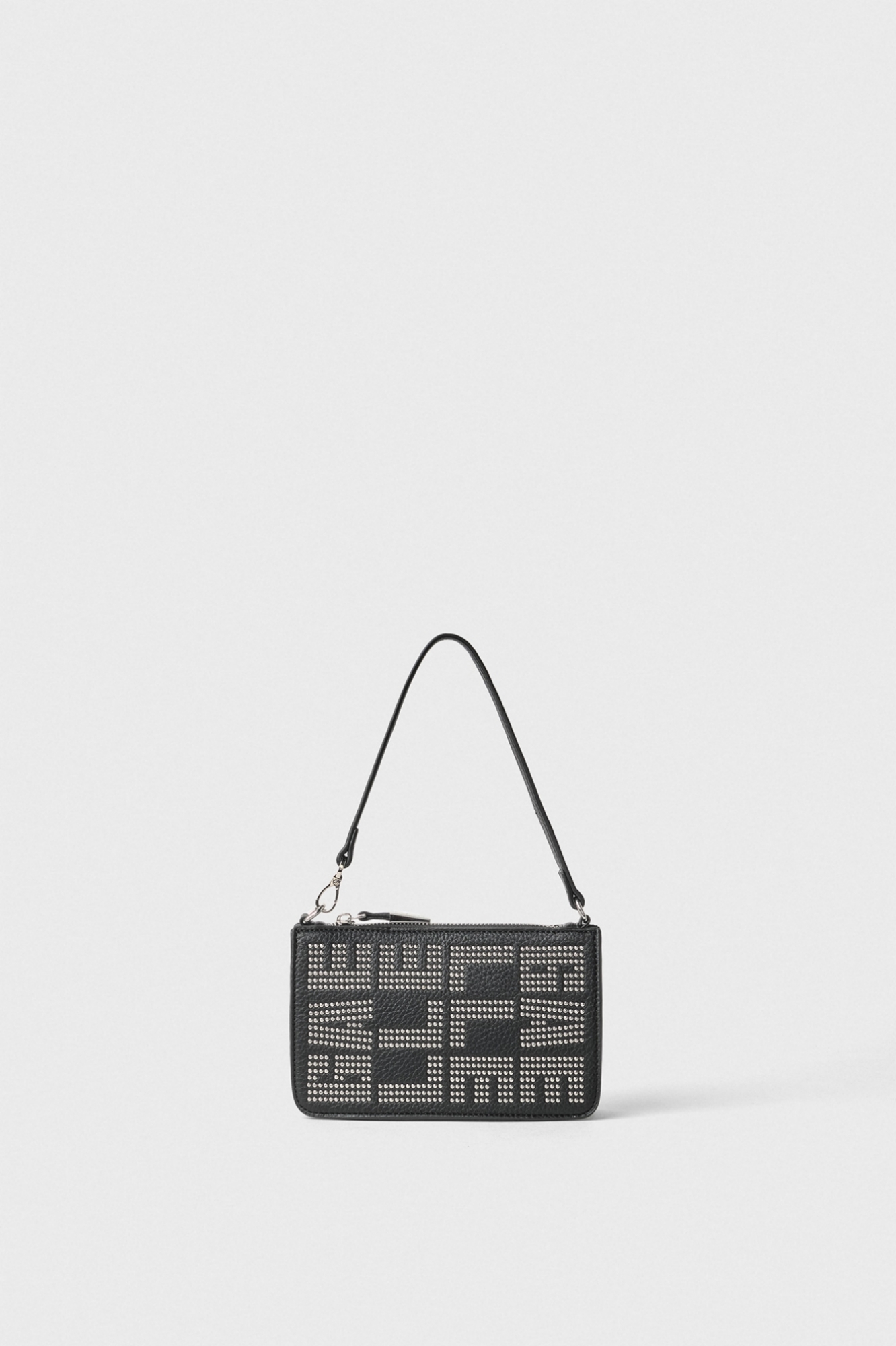 Immagine di Mini Pochette Borchiata • Nero