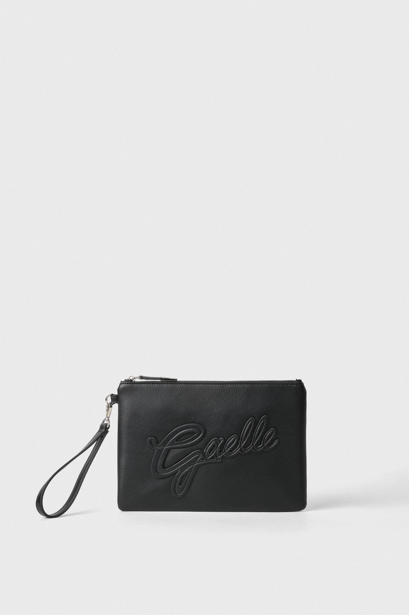Regular Pochette Maxi Patch College Bottalato • Nero