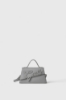 Regular Hand Bag Maxi Patch College Bottalato • Grigio Ferro