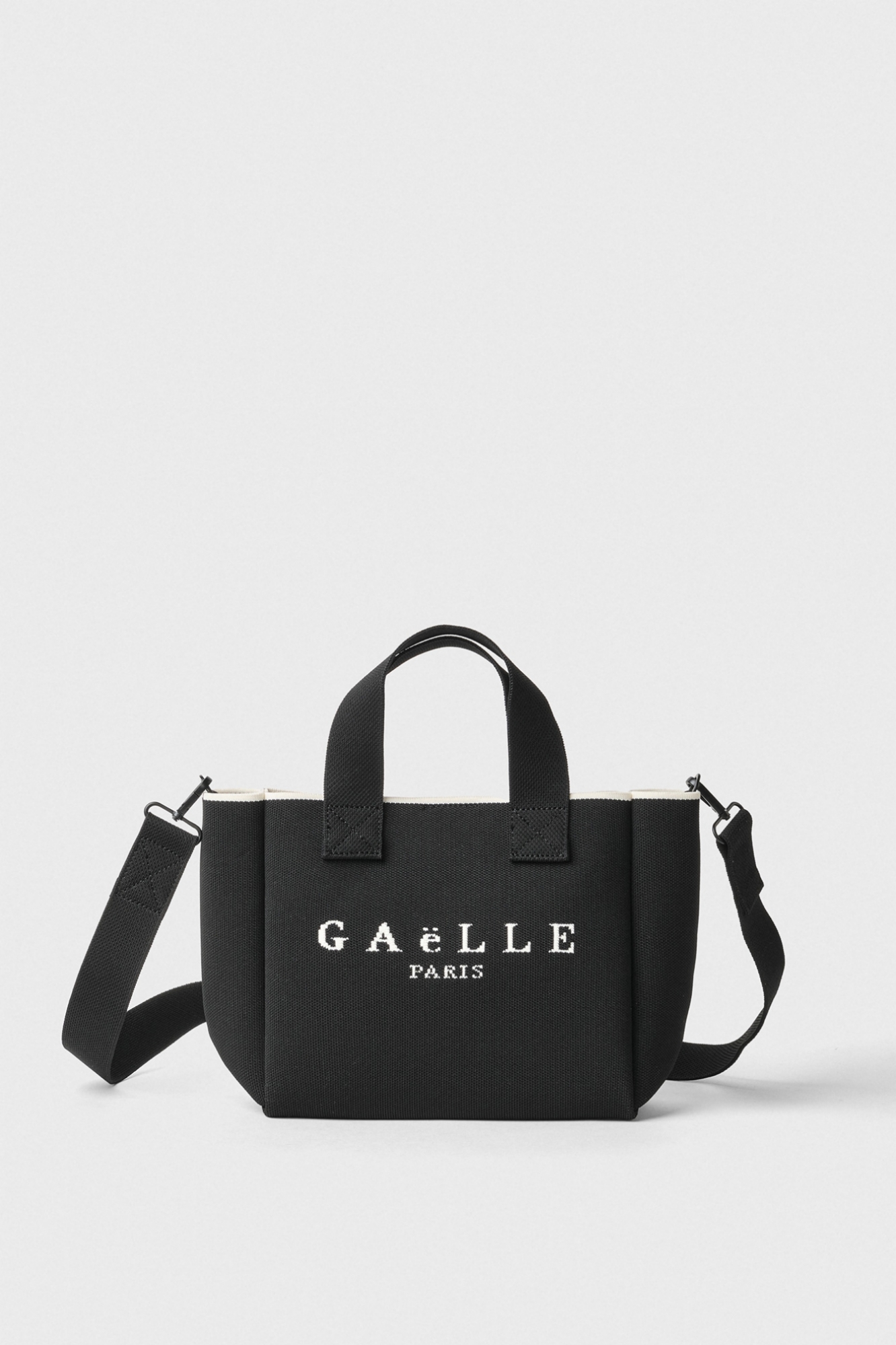 Regular Shopper Maxilogo Jacquard • Nero