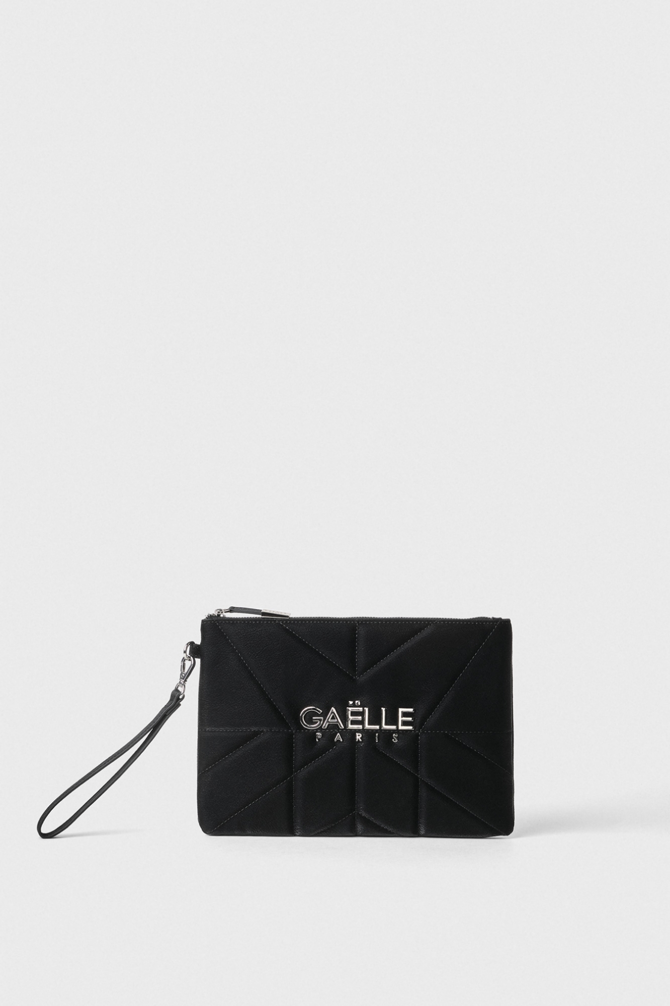Regular Pochette Metal Logo • Nero