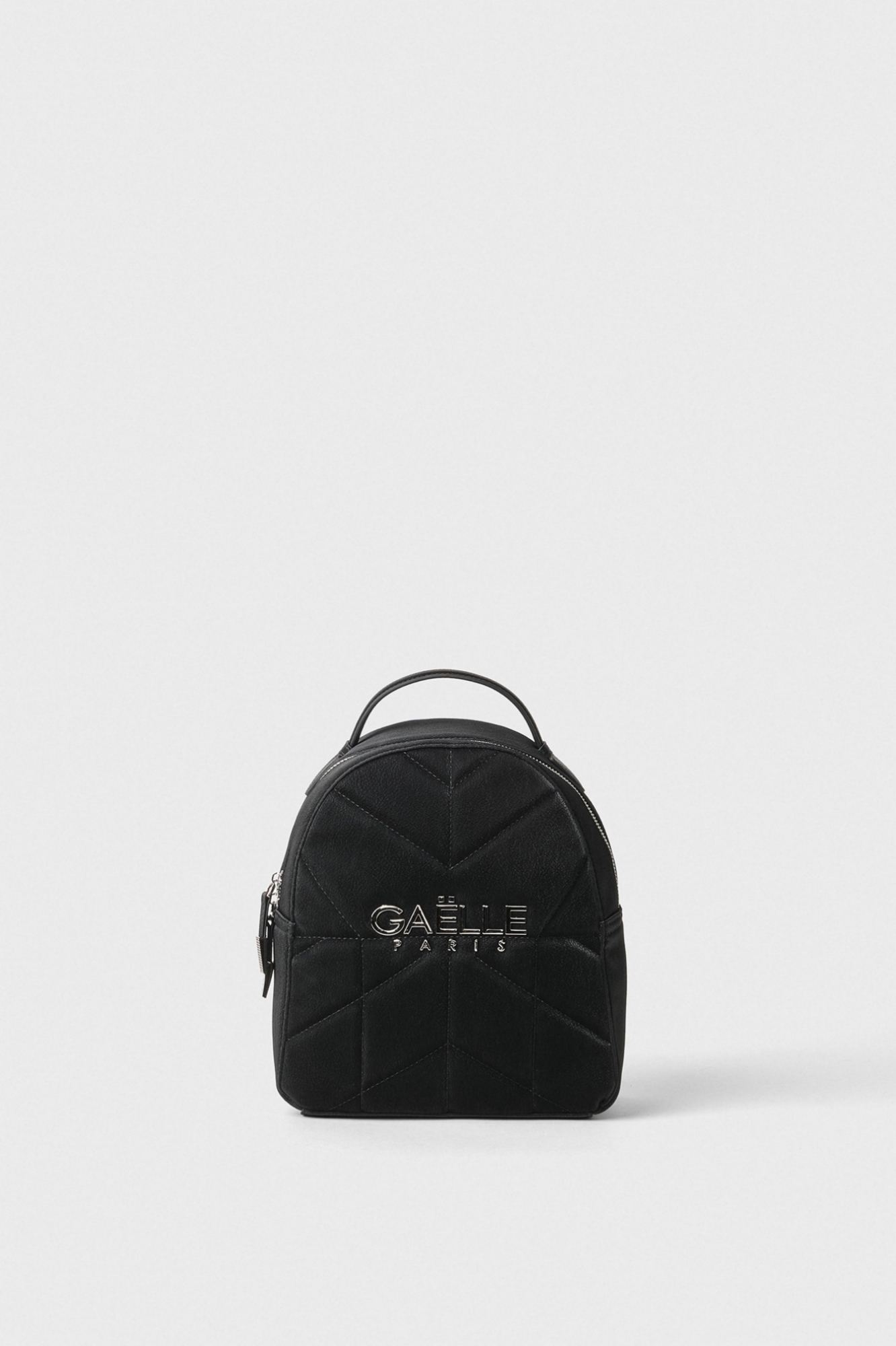 Regular Back Pack Metal Logo • Nero