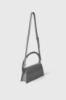 Regular Shoulder Strap Design Saffiano • Grigio Ferro