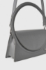 Regular Shoulder Strap Design Saffiano • Grigio Ferro