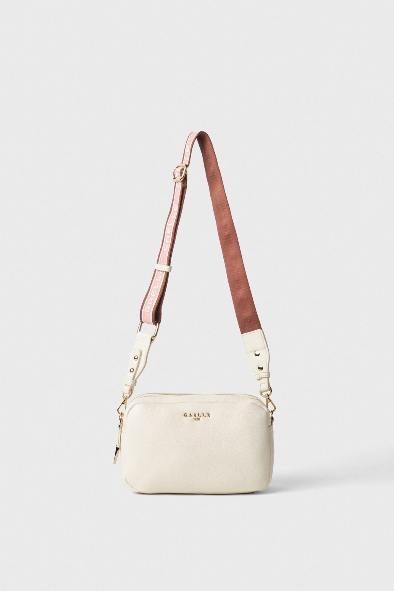 Regular Camera Bag Tracolla Logata Oro • Burro