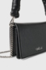 Immagine di Mini Shoulder Strap Con Maxi Manico • Nero