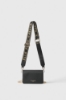 Immagine di Mini Shoulder Strap Con Nastro Lurex • Nero