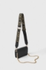 Immagine di Mini Shoulder Strap Con Nastro Lurex • Nero